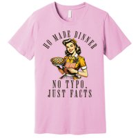 Housewife Vintage Cooking Modern Premium T-Shirt