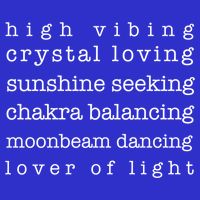 High Vibing Crystal Loving Sunshine Seeking Chakra Balancing Gift Women's V-Neck T-Shirt