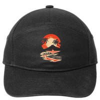 Hawaiian Volcano Cool 7-Panel Snapback Hat