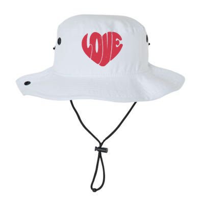 Happy Valentine's Day Love Hearts Retro Wo Legacy Cool Fit Booney Bucket Hat