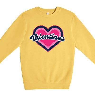 Happy Valentines Day Premium Crewneck Sweatshirt