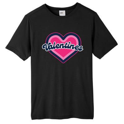 Happy Valentines Day Tall Fusion ChromaSoft Performance T-Shirt