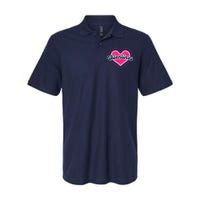 Happy Valentines Day Softstyle Adult Sport Polo