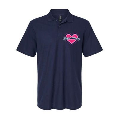 Happy Valentines Day Softstyle Adult Sport Polo