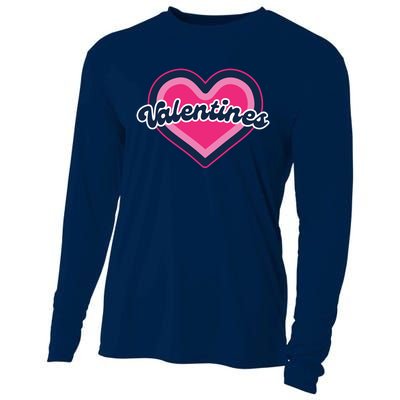 Happy Valentines Day Cooling Performance Long Sleeve Crew