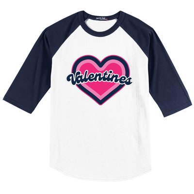 Happy Valentines Day Baseball Sleeve Shirt