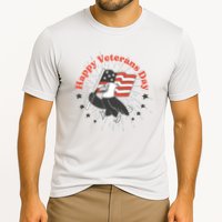 Happy Veterans Day Eagle Cooling Performance Crew T-Shirt