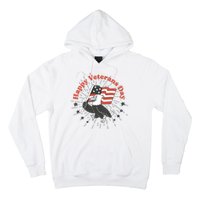 Happy Veterans Day Eagle Hoodie