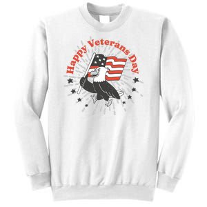 Happy Veterans Day Eagle Sweatshirt