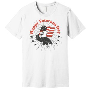 Happy Veterans Day Eagle Premium T-Shirt