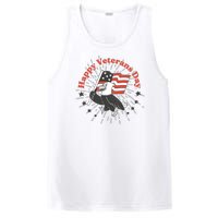 Happy Veterans Day Eagle PosiCharge Competitor Tank