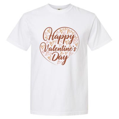 Happy Valentine's Day Cute Gift Garment-Dyed Heavyweight T-Shirt