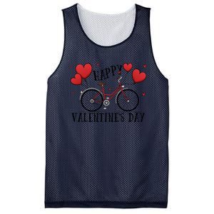 Happy Valentine`s Day Cool Gift Mesh Reversible Basketball Jersey Tank