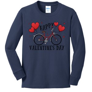 Happy Valentine`s Day Cool Gift Kids Long Sleeve Shirt