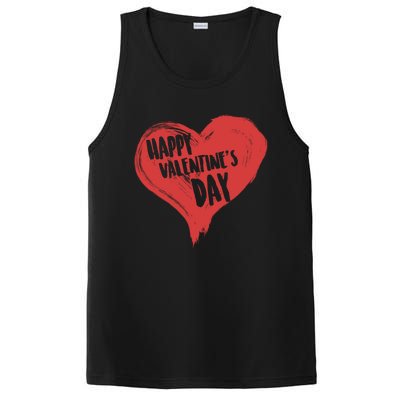 Happy Valentine’s Day! Cute Love Heart Classic Gift PosiCharge Competitor Tank