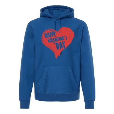 Happy Valentine’s Day! Cute Love Heart Classic Gift Premium Hoodie