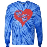 Happy Valentine’s Day! Cute Love Heart Classic Gift Tie-Dye Long Sleeve Shirt