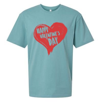 Happy Valentine’s Day! Cute Love Heart Classic Gift Sueded Cloud Jersey T-Shirt