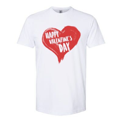 Happy Valentine’s Day! Cute Love Heart Classic Gift Softstyle CVC T-Shirt