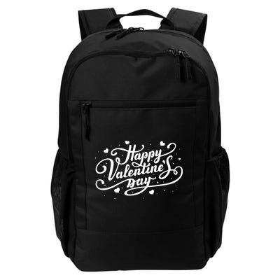 Happy Valentine's Day Simple Logo Backpack