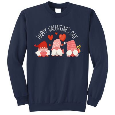 Happy Valentines Day Gnome Love Gnomes Couple Lovers Gnomies Funny Sweatshirt