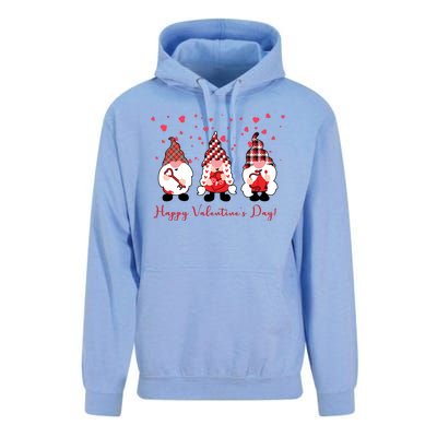 Happy Valentines Day Gnome Cute Gift Unisex Surf Hoodie