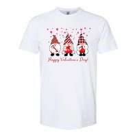 Happy Valentines Day Gnome Cute Gift Softstyle CVC T-Shirt