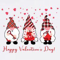 Happy Valentines Day Gnome Cute Gift Cooling Performance Crew T-Shirt