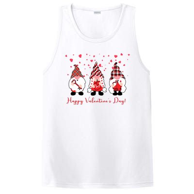 Happy Valentines Day Gnome Cute Gift PosiCharge Competitor Tank