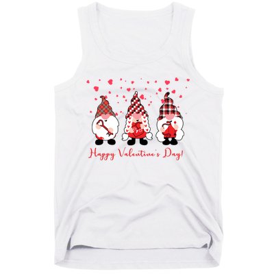 Happy Valentines Day Gnome Cute Gift Tank Top