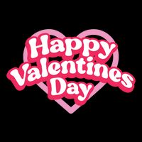 Happy Valentines Day Zip Tote Bag