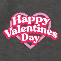 Happy Valentines Day Vector Backpack
