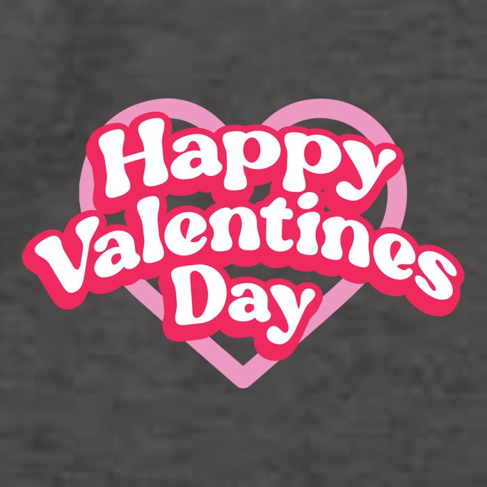 Happy Valentines Day Vector Backpack