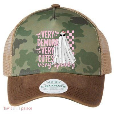 Halloween Very Demure Very Cutesy Very Spooky Legacy Tie Dye Trucker Hat