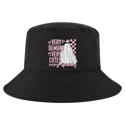 Halloween Very Demure Very Cutesy Very Spooky Cool Comfort Performance Bucket Hat