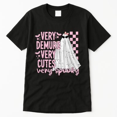Halloween Very Demure Very Cutesy Very Spooky Tall T-Shirt
