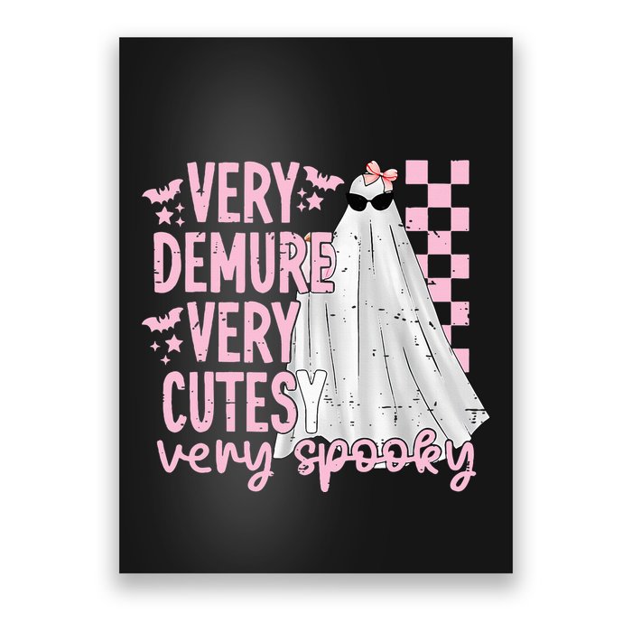 Halloween Very Demure Very Cutesy Very Spooky Poster