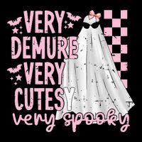 Halloween Very Demure Very Cutesy Very Spooky Poster