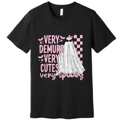 Halloween Very Demure Very Cutesy Very Spooky Premium T-Shirt