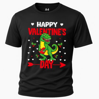 Happy ValentineS Day Dinosaur Happy ValentineS Day Outfits Performance Shirt