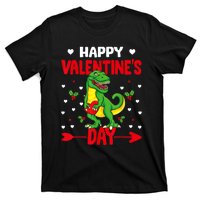 Happy ValentineS Day Dinosaur Happy ValentineS Day Outfits T-Shirt