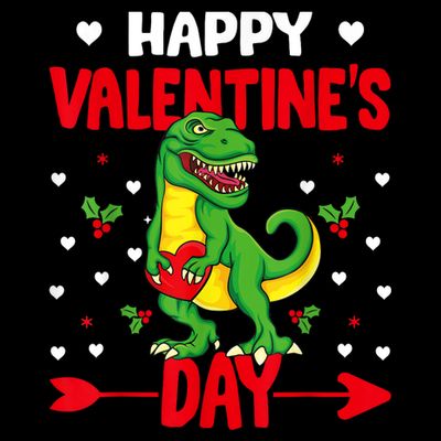Happy ValentineS Day Dinosaur Happy ValentineS Day Outfits T-Shirt