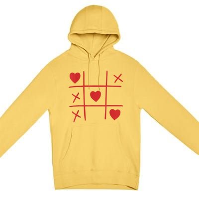 Happy Valentines Day Women Man Love Heart Premium Pullover Hoodie