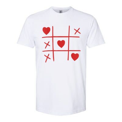 Happy Valentines Day Women Man Love Heart Softstyle CVC T-Shirt