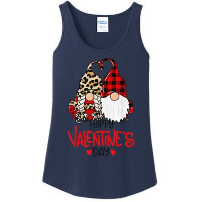 Happy Valentine's Day Gnomes Couple Valentines Day Love Ladies Essential Tank