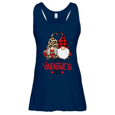 Happy Valentine's Day Gnomes Couple Valentines Day Love Ladies Essential Flowy Tank