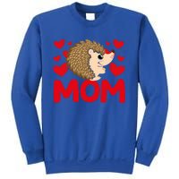 Happy Valentine's Day Hedgehog Mom Mothers Day Valentine Gift Sweatshirt