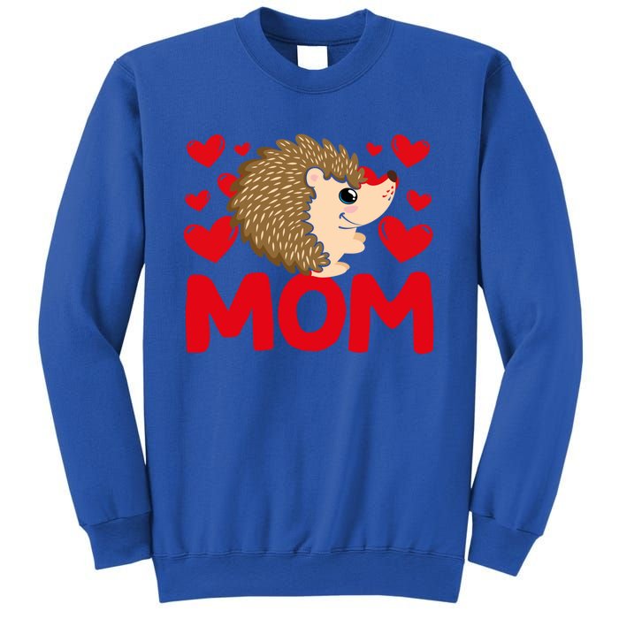 Happy Valentine's Day Hedgehog Mom Mothers Day Valentine Gift Sweatshirt