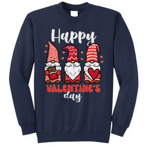 Happy Valentines Day Gnomes Cute Gnomies Women Sweatshirt