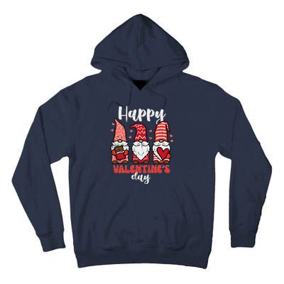 Happy Valentines Day Gnomes Cute Gnomies Women Tall Hoodie